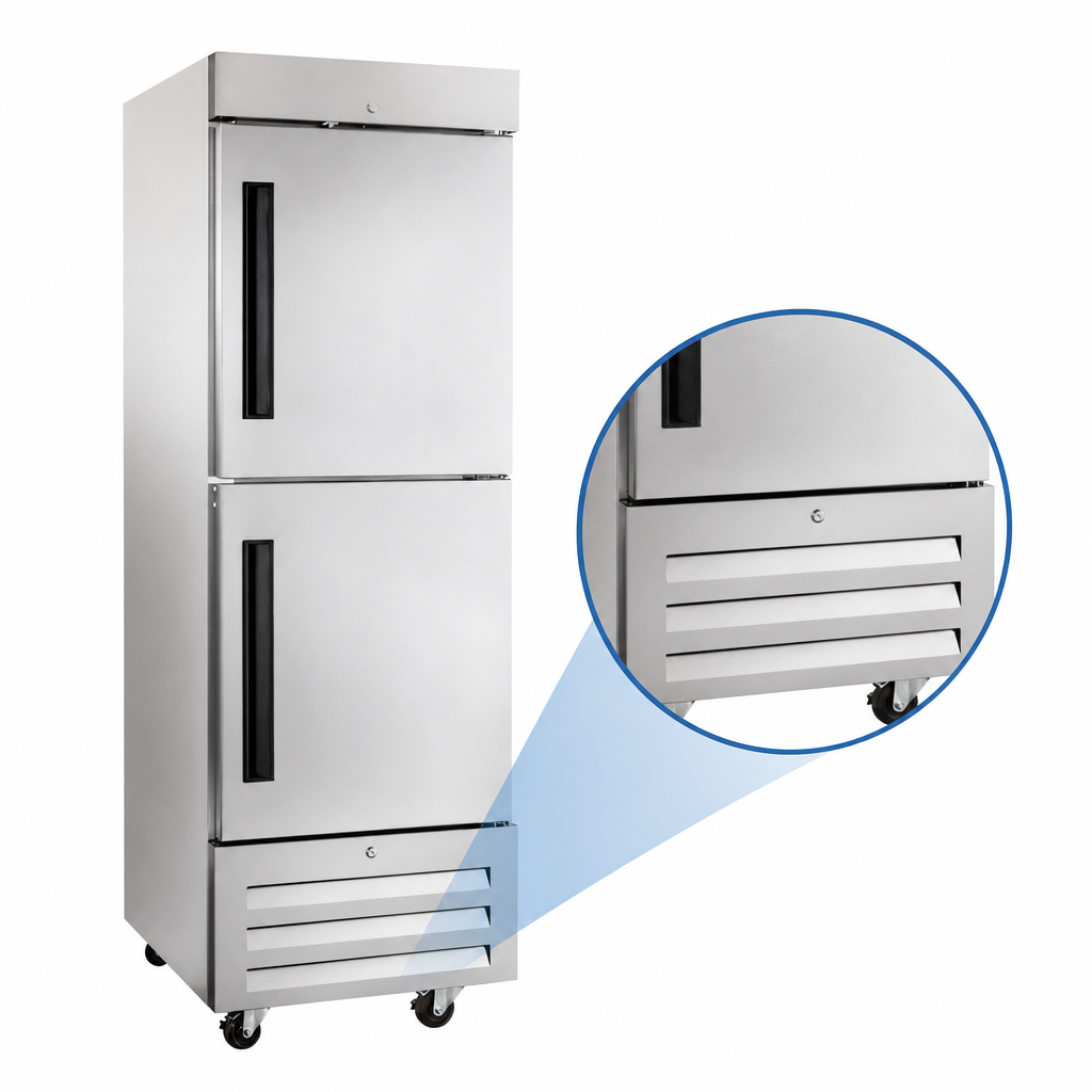 Bottom-Mounted Refrigeration System