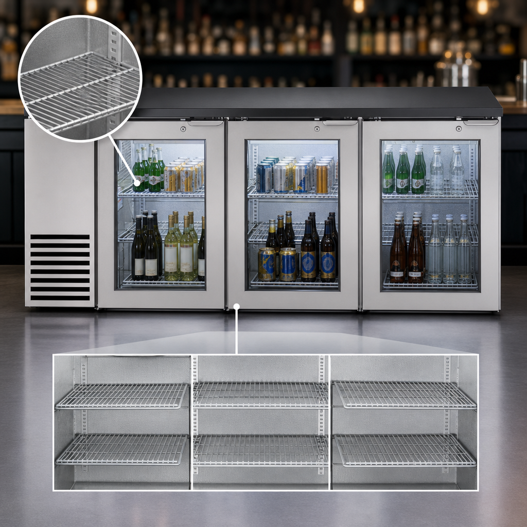 Six Wire Shelves