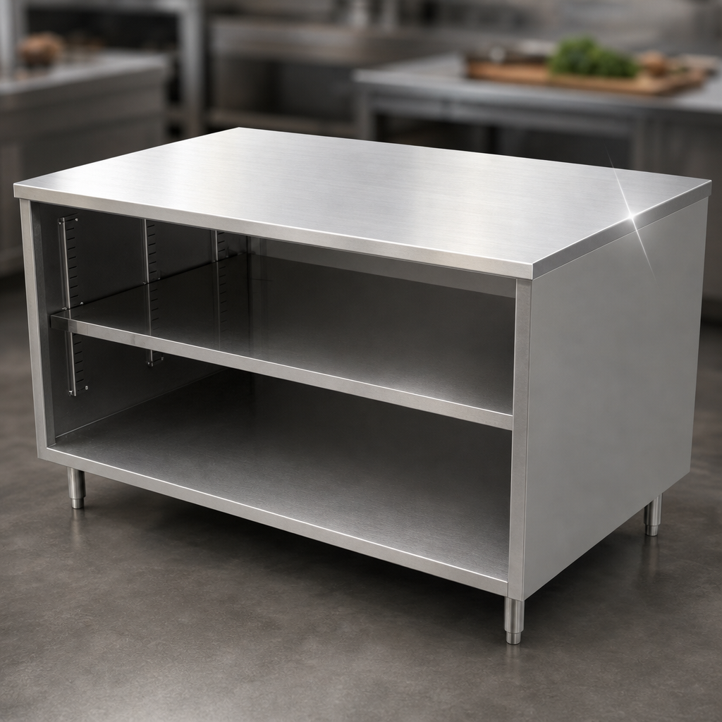 14-Gauge Stainless Steel Top
