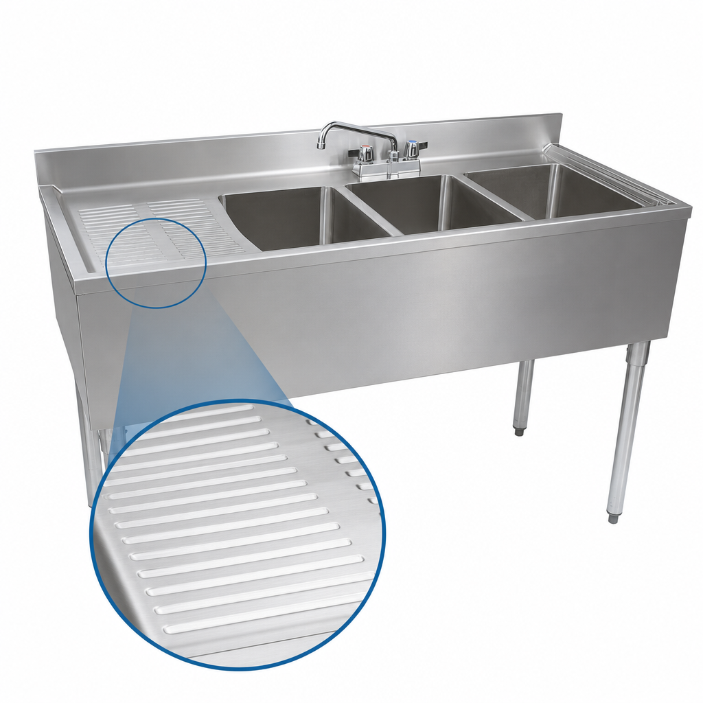 Stamped Drainboard