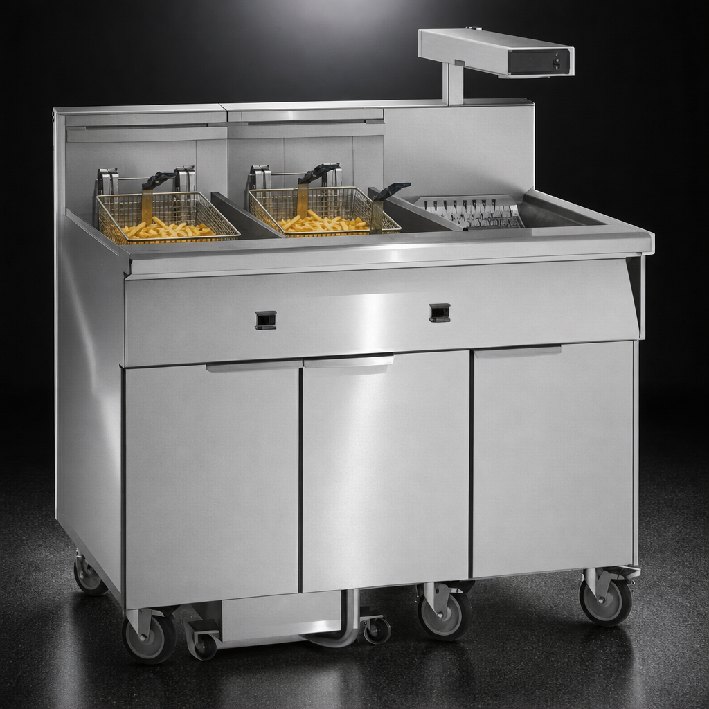 Dual 50 lb. Fry Tanks