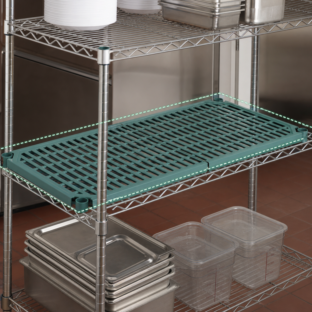 Sized for Wire Shelves