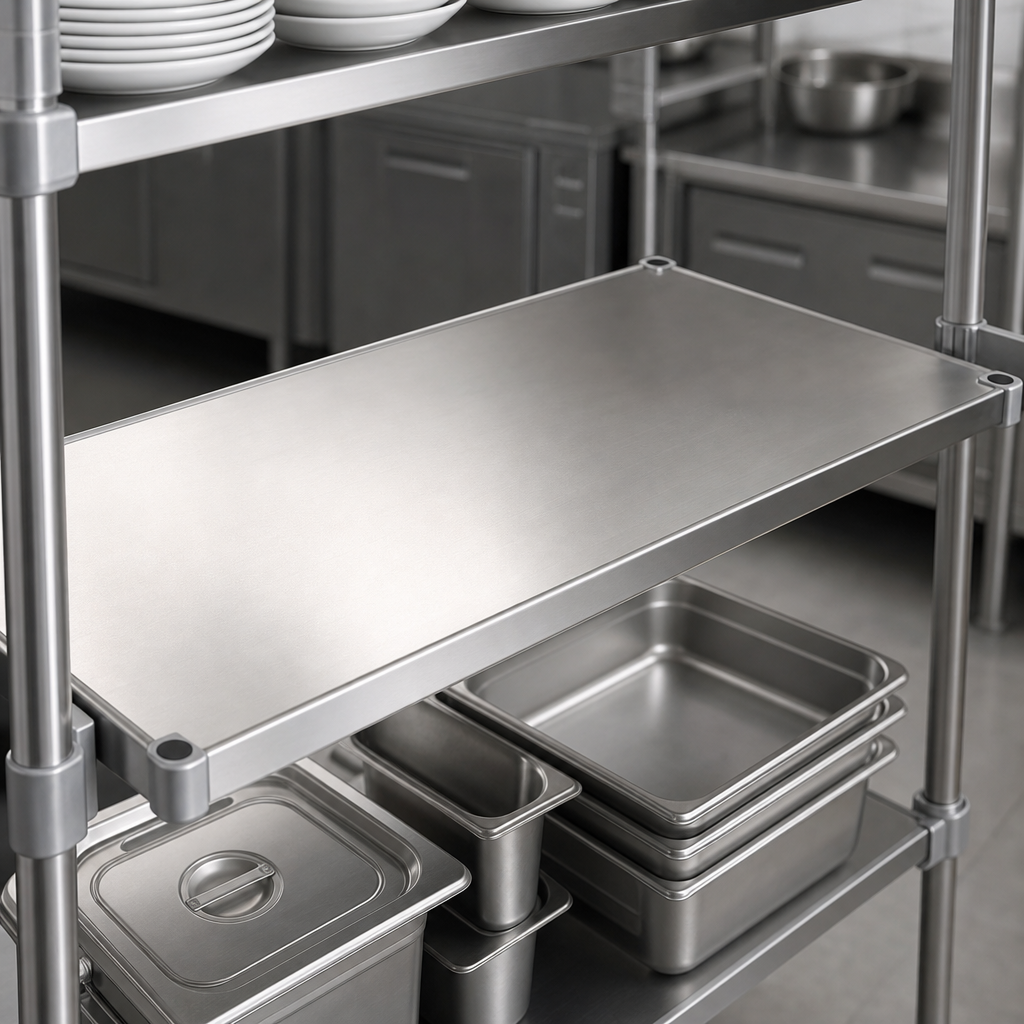 Solid Shelf Surface