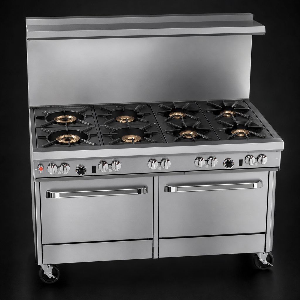 Nine-Burner Cooktop