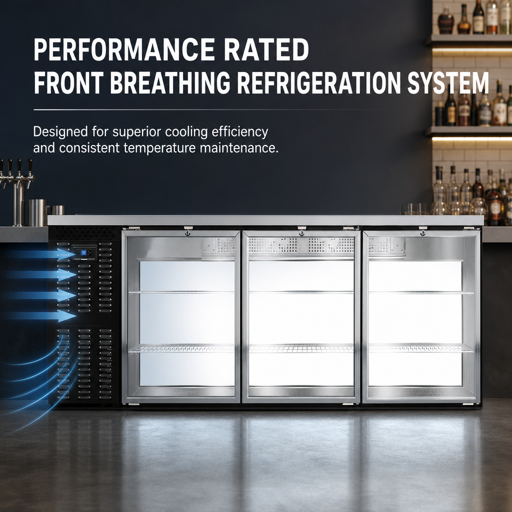 Performance Rated Front Breathing Refrigeration System