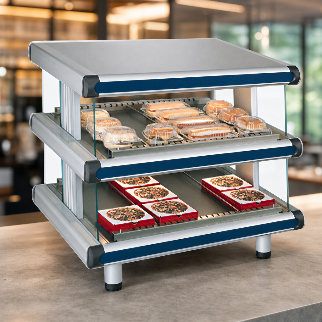 Slanted Dual-Shelf Display