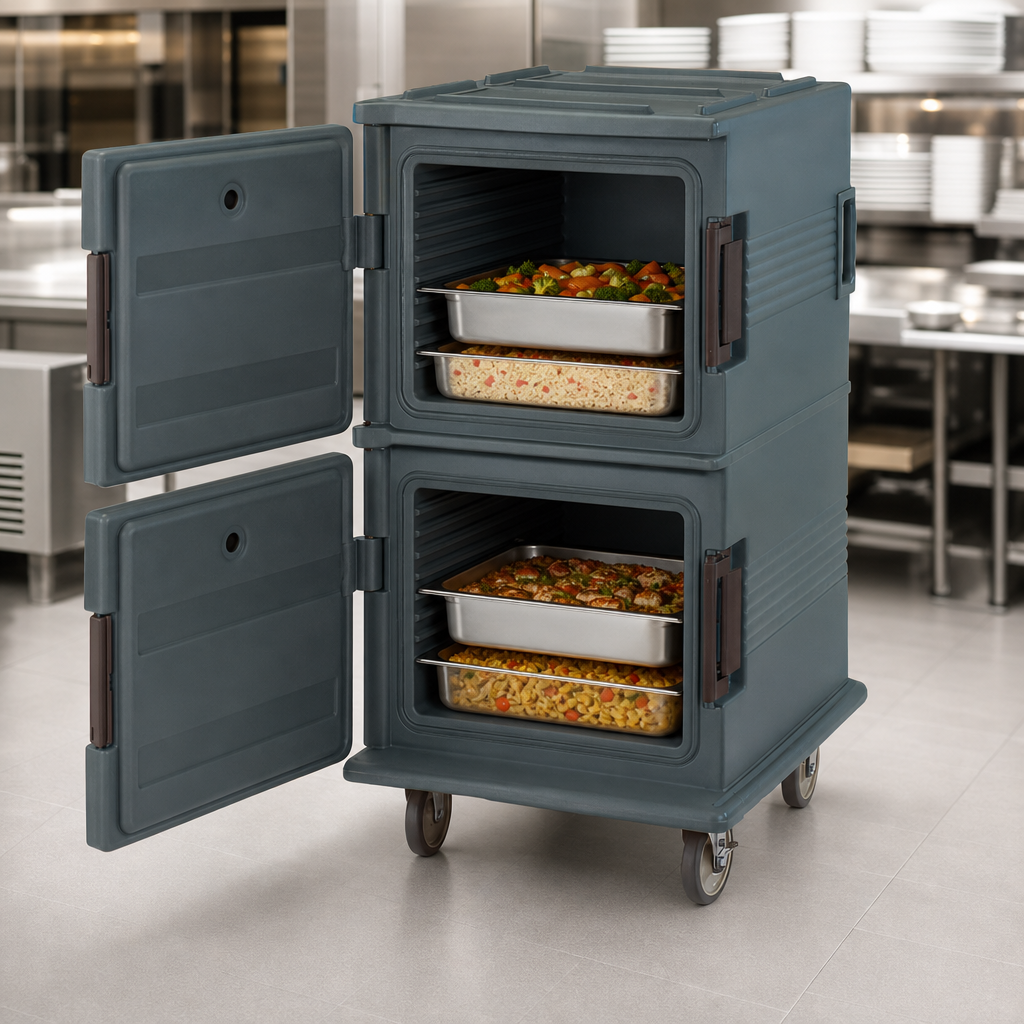 Double-Compartment Front Loading