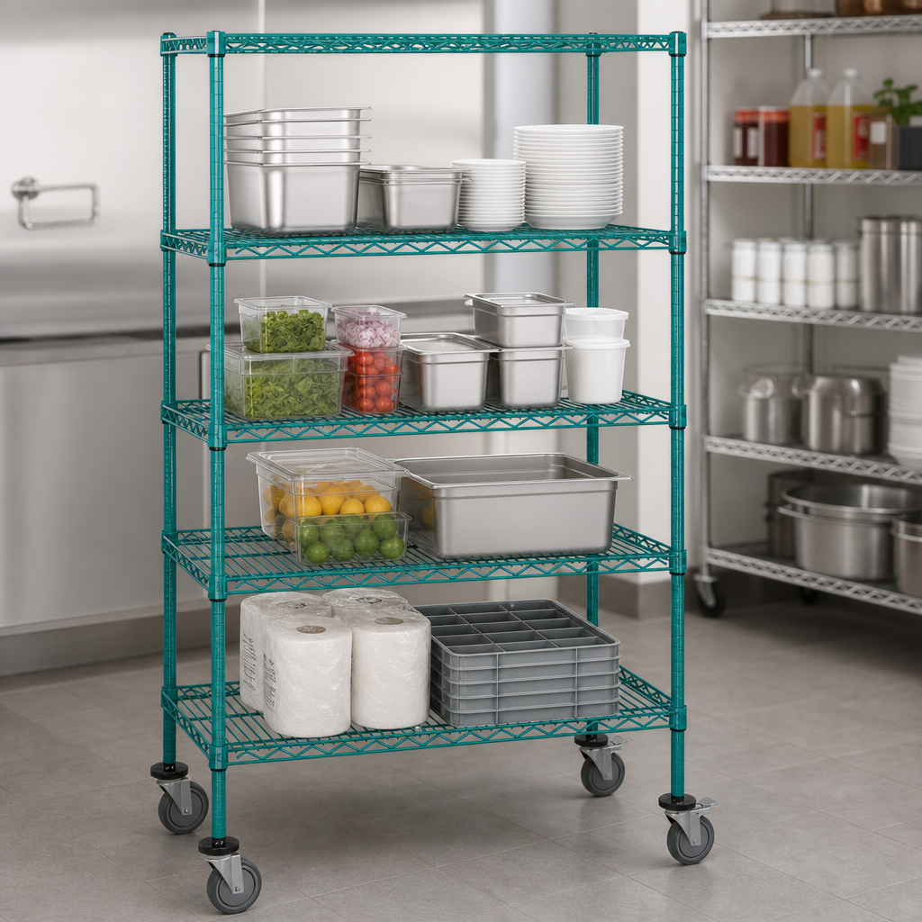 Four Wire Shelves