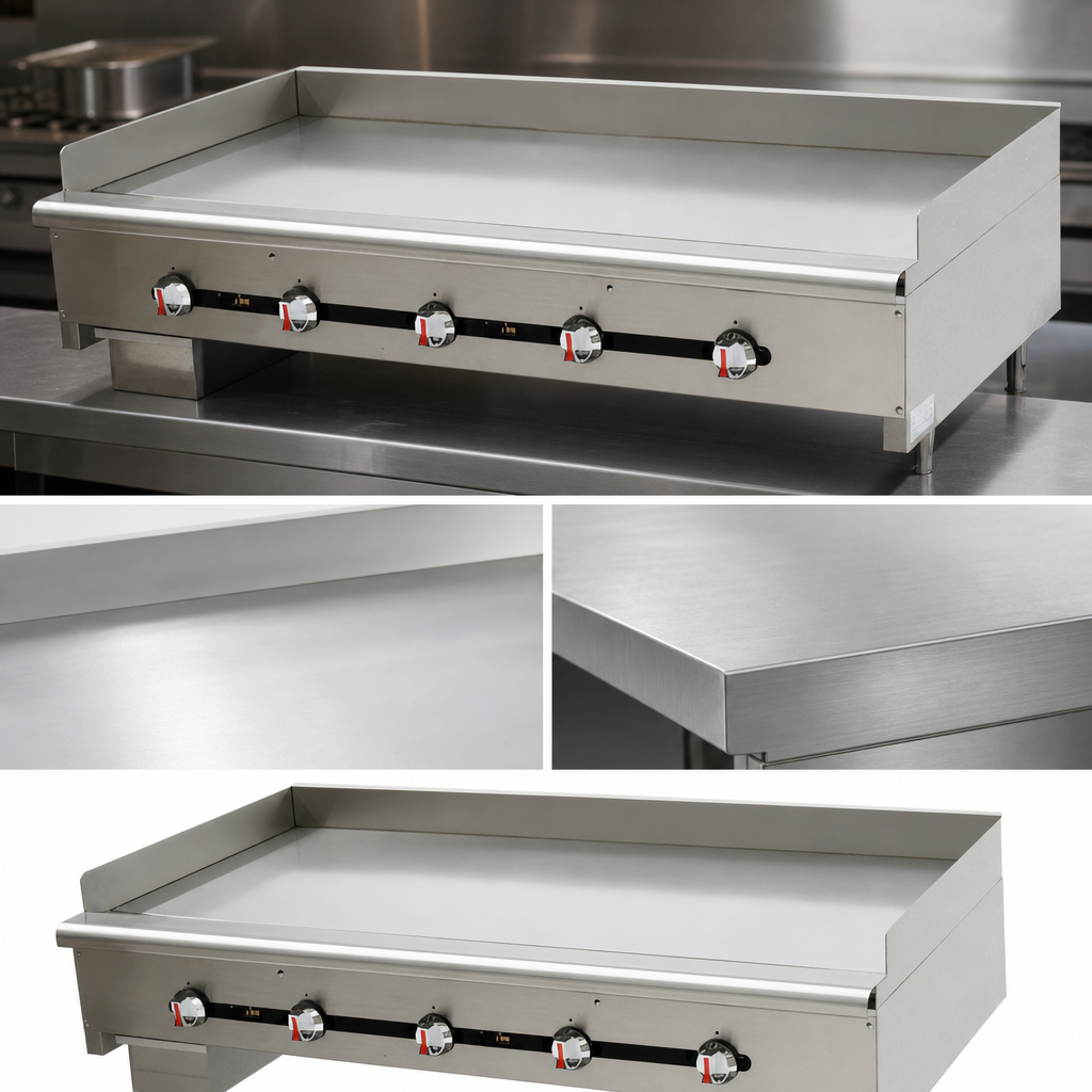 Smooth Steel Griddle Plate
