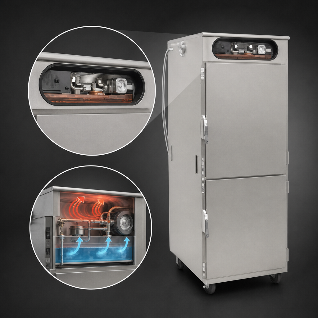 Top-Mounted Heat And Humidity System
