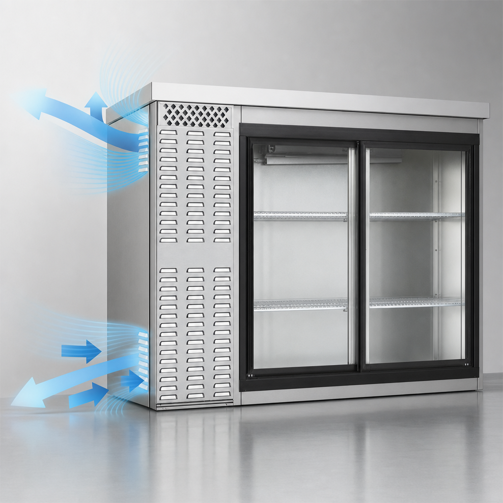 Performance Rated Front Breathing Refrigeration System