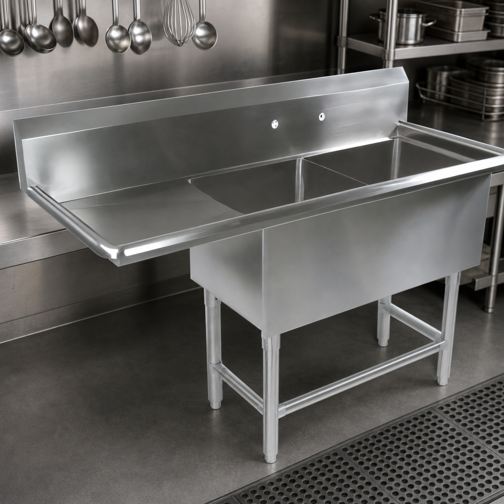 Two-Compartment Sink