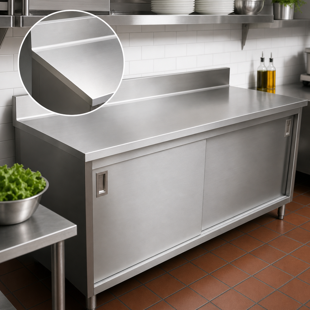 16-Gauge 430 Stainless Steel Top Shelf