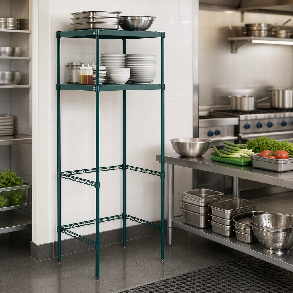 Two Overhead Shelves