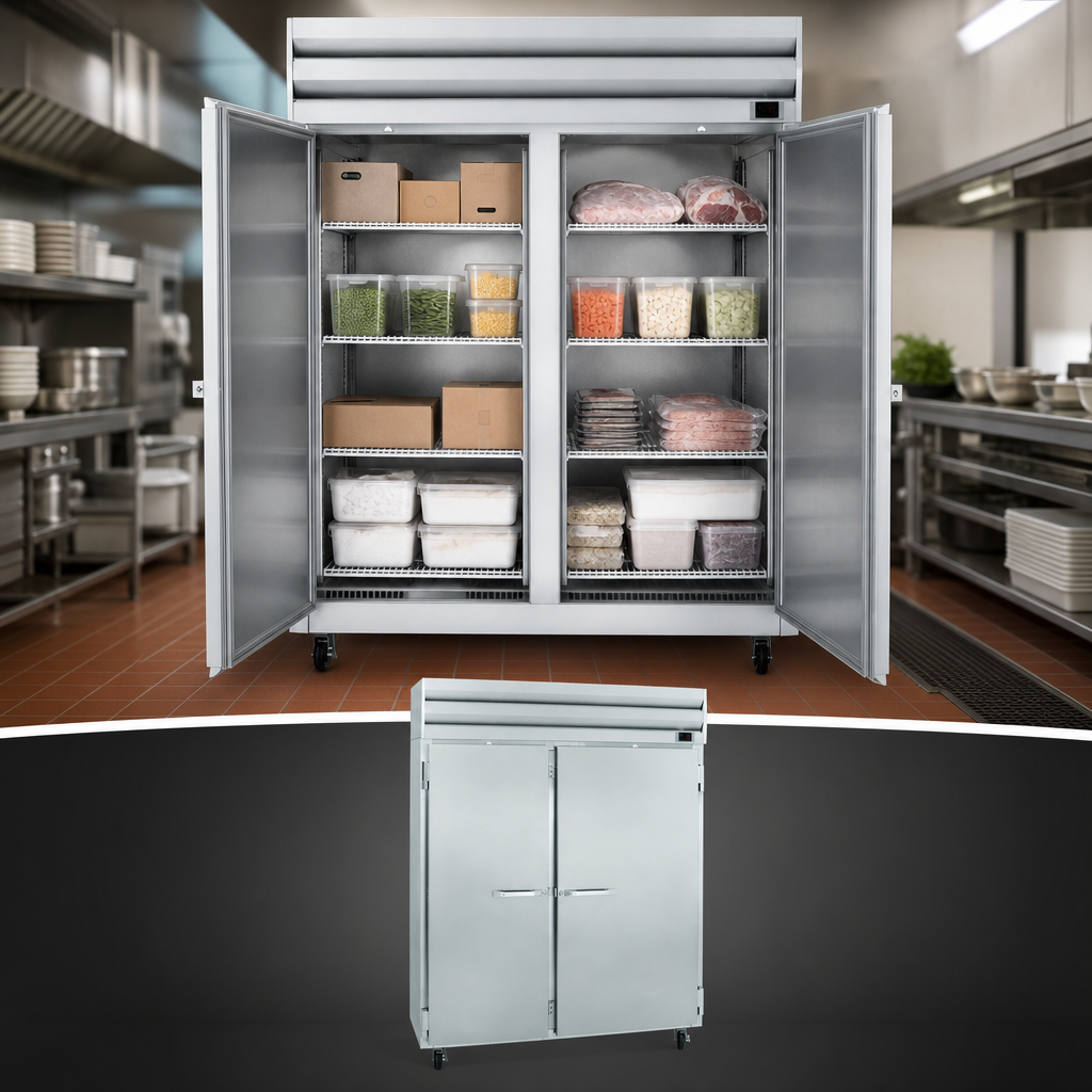 Two-Section Solid Door Design