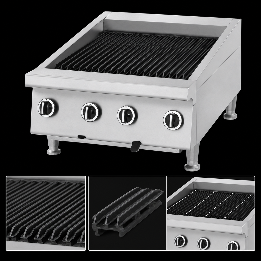Non-Adjustable Cast Iron Grates