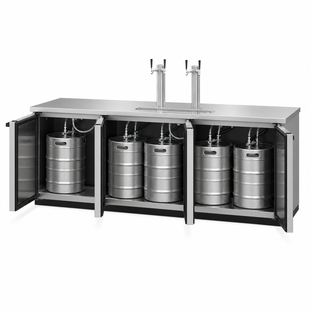 Five Half-Keg Capacity