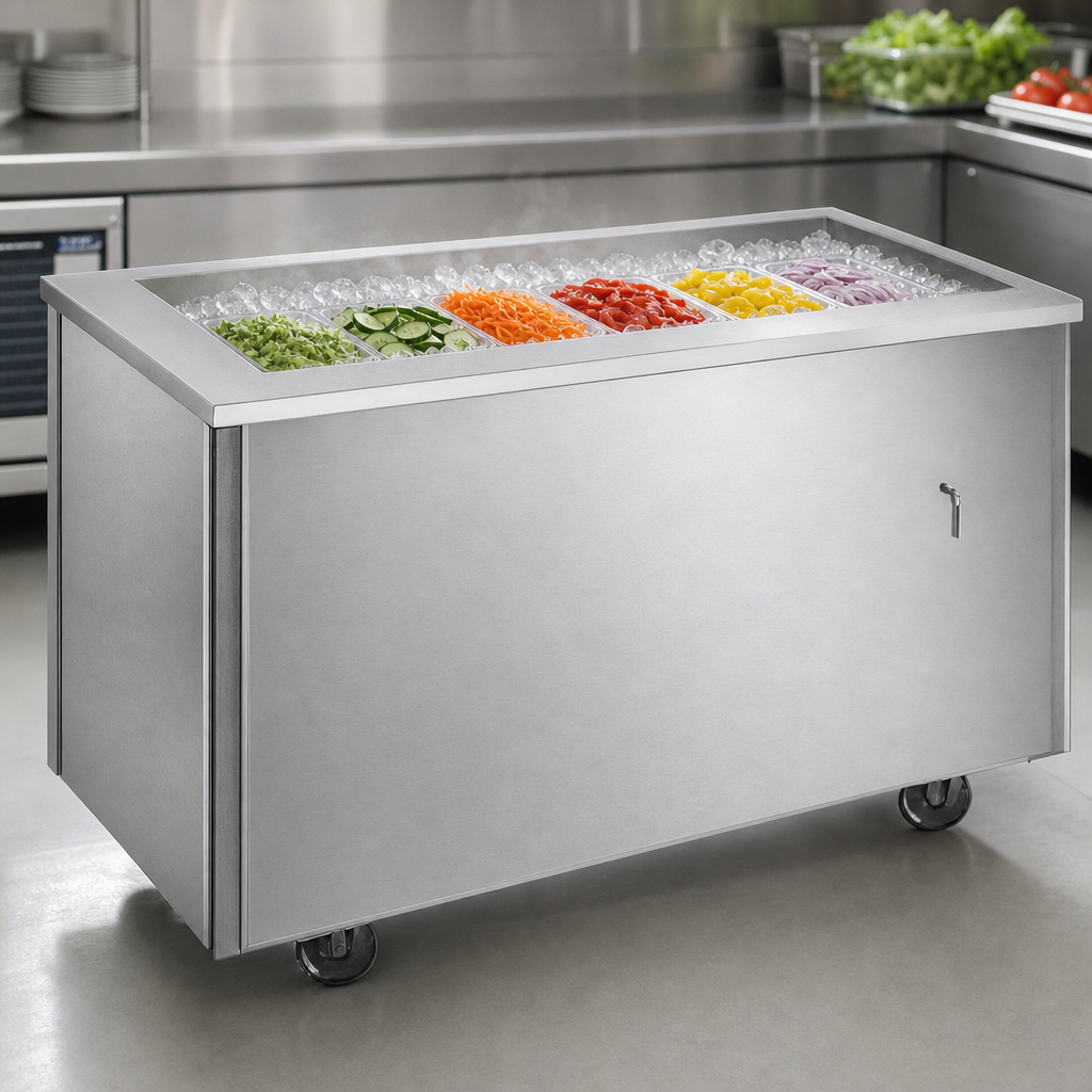 Ice-Cooled Cold Pan