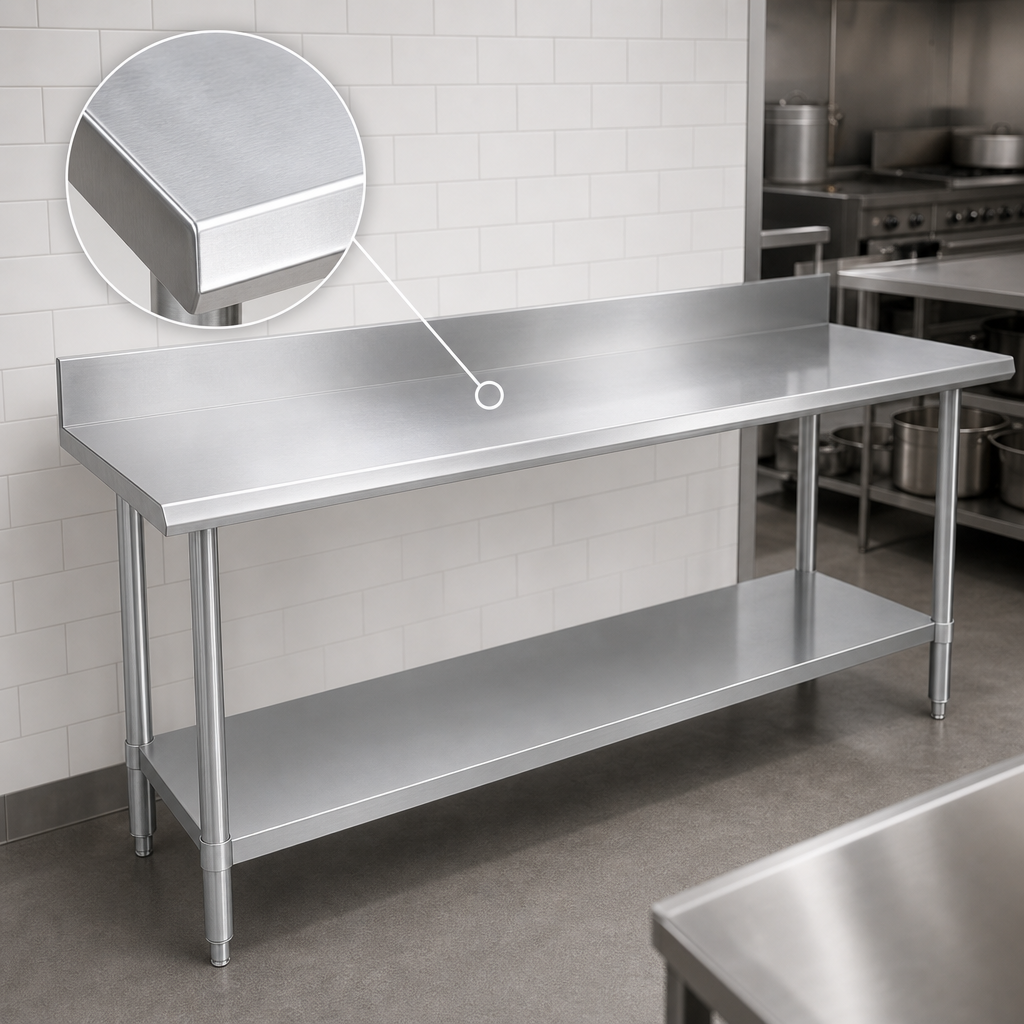 400-Series Stainless Steel Top