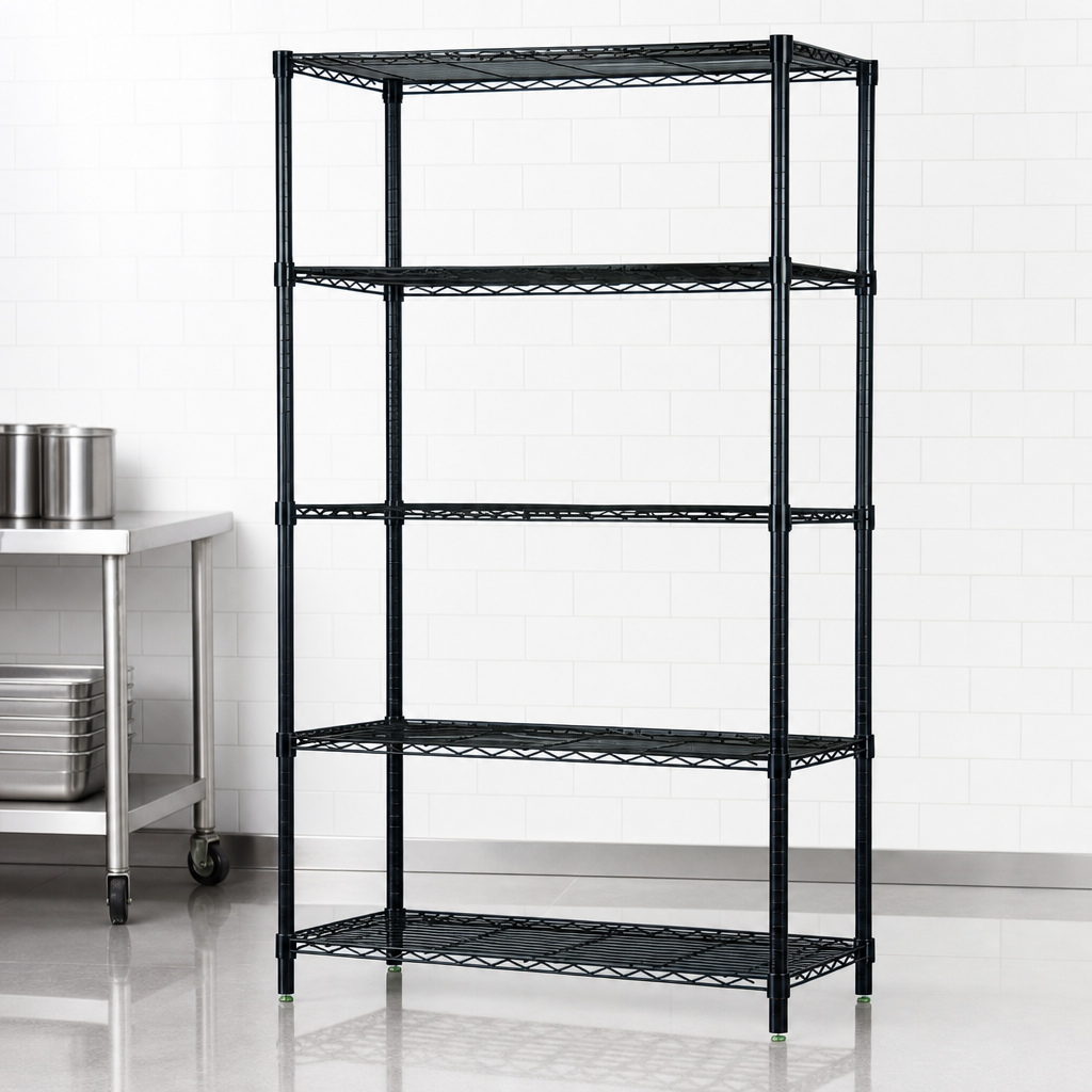 Five Wire Shelves