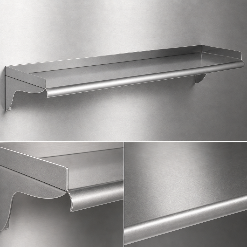 16 Gauge Type 430 Stainless Steel Construction