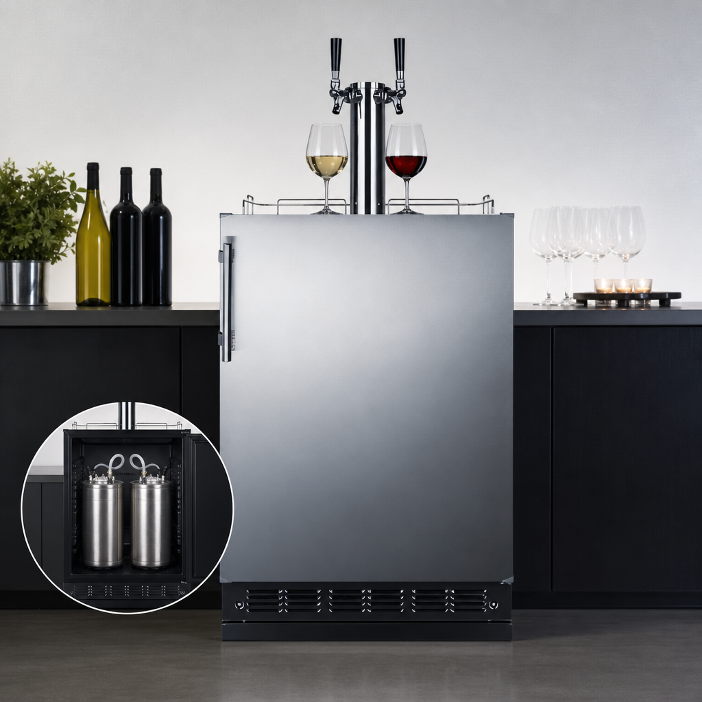 Dual Tap Wine Service