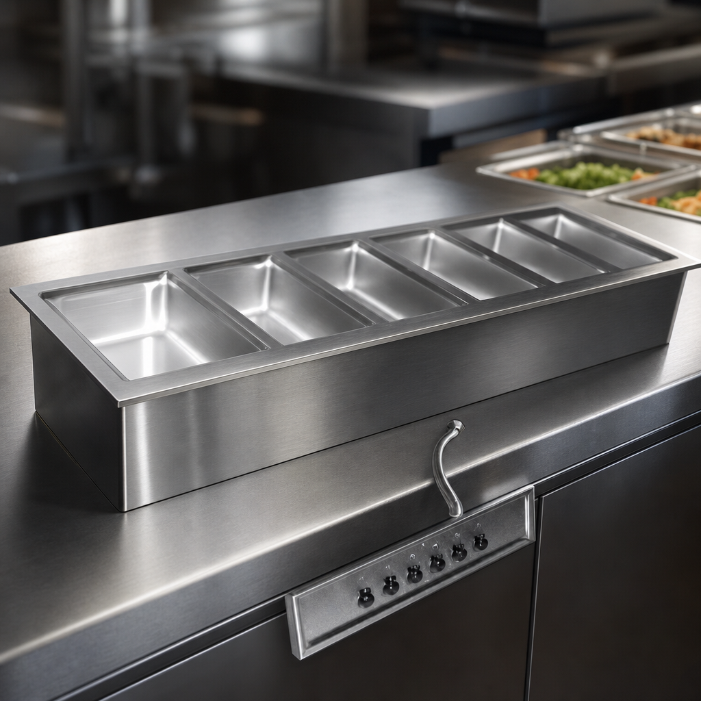 Heavy Gauge Stainless Steel Top