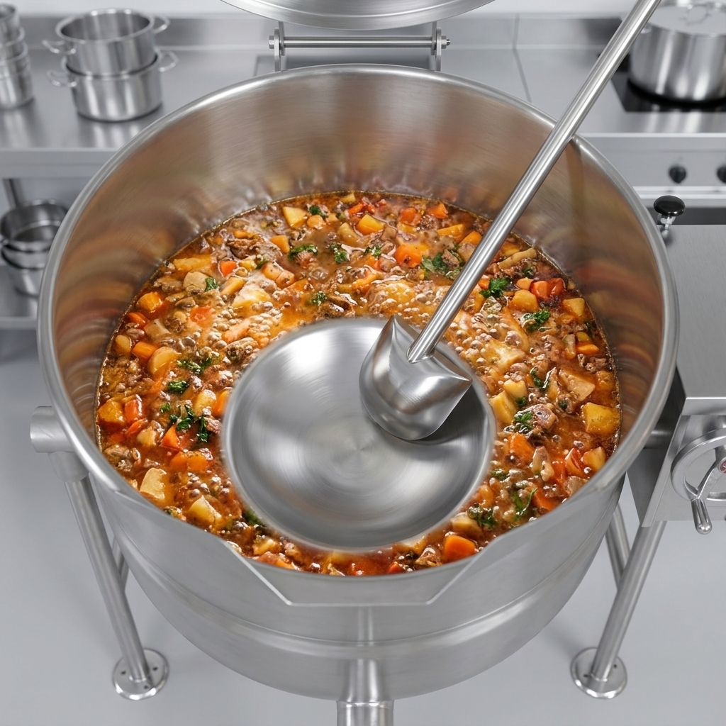 Witness how the unique hemispherical kettle bottom ensures superior and even heat circulation for consistently perfect culinary results.