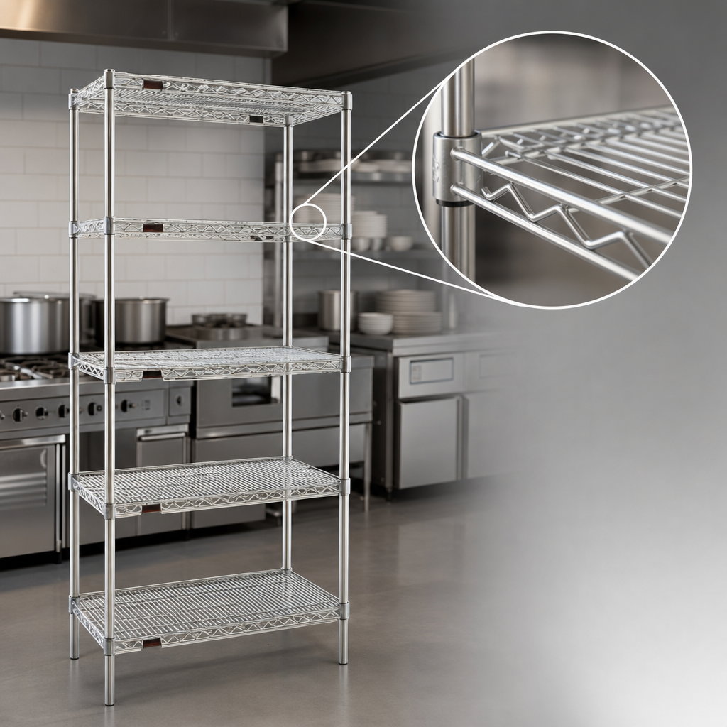 Patented QuadTruss® Shelf Design