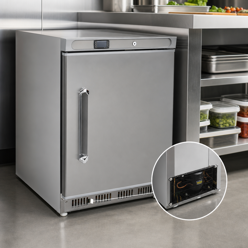 Self-Contained Rear Bottom-Mounted Refrigeration
