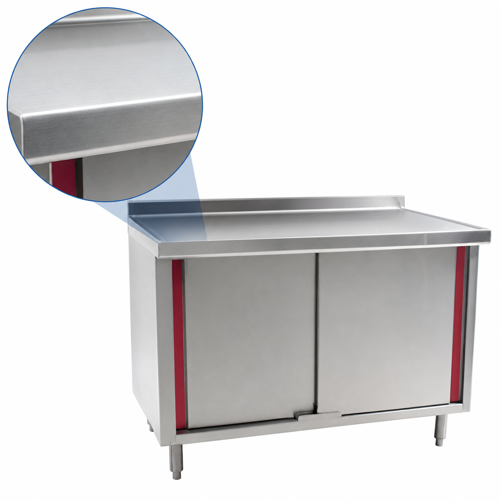 14-Gauge 304 Stainless Steel Top
