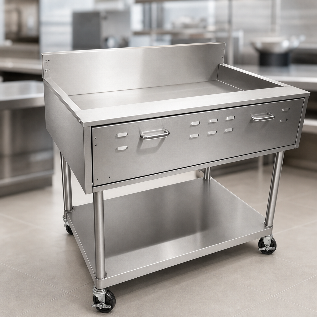 Heavy-Duty Stainless Construction