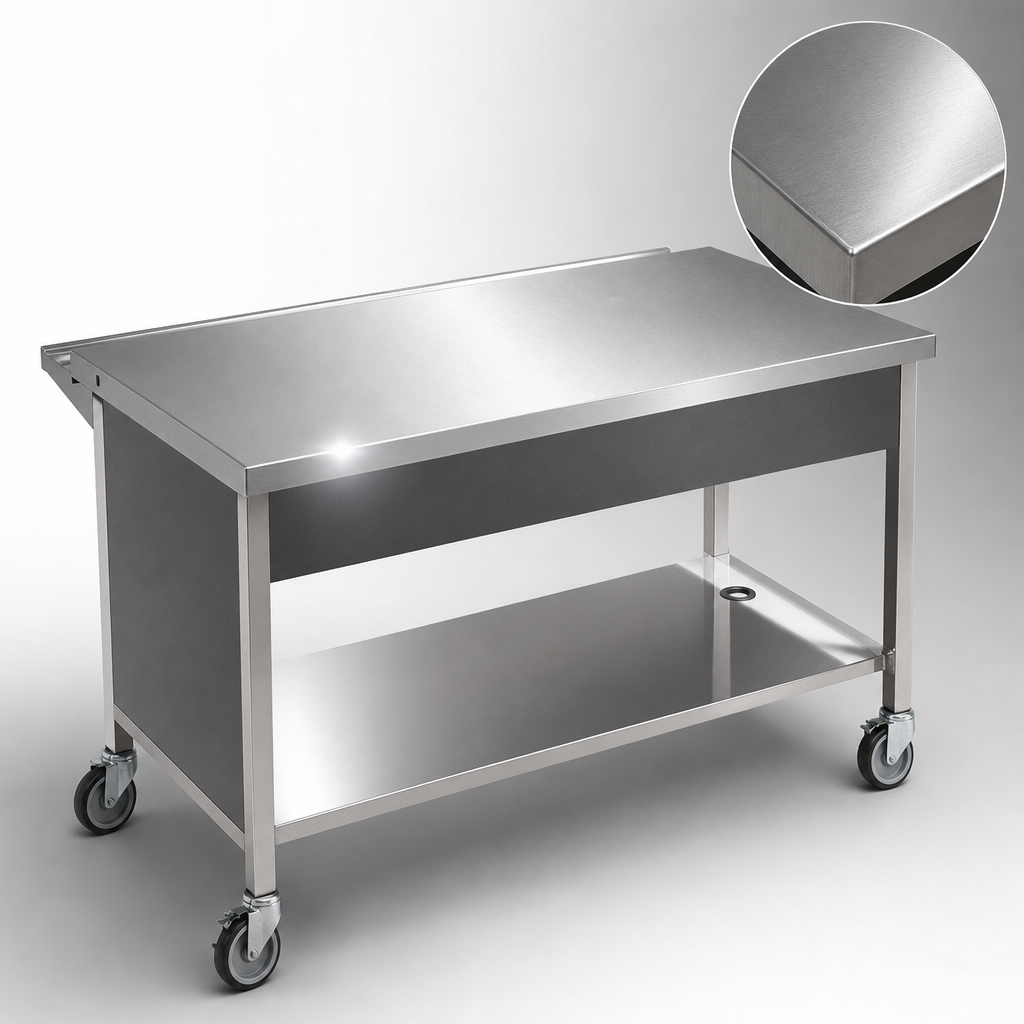 304 Stainless Steel Solid Top