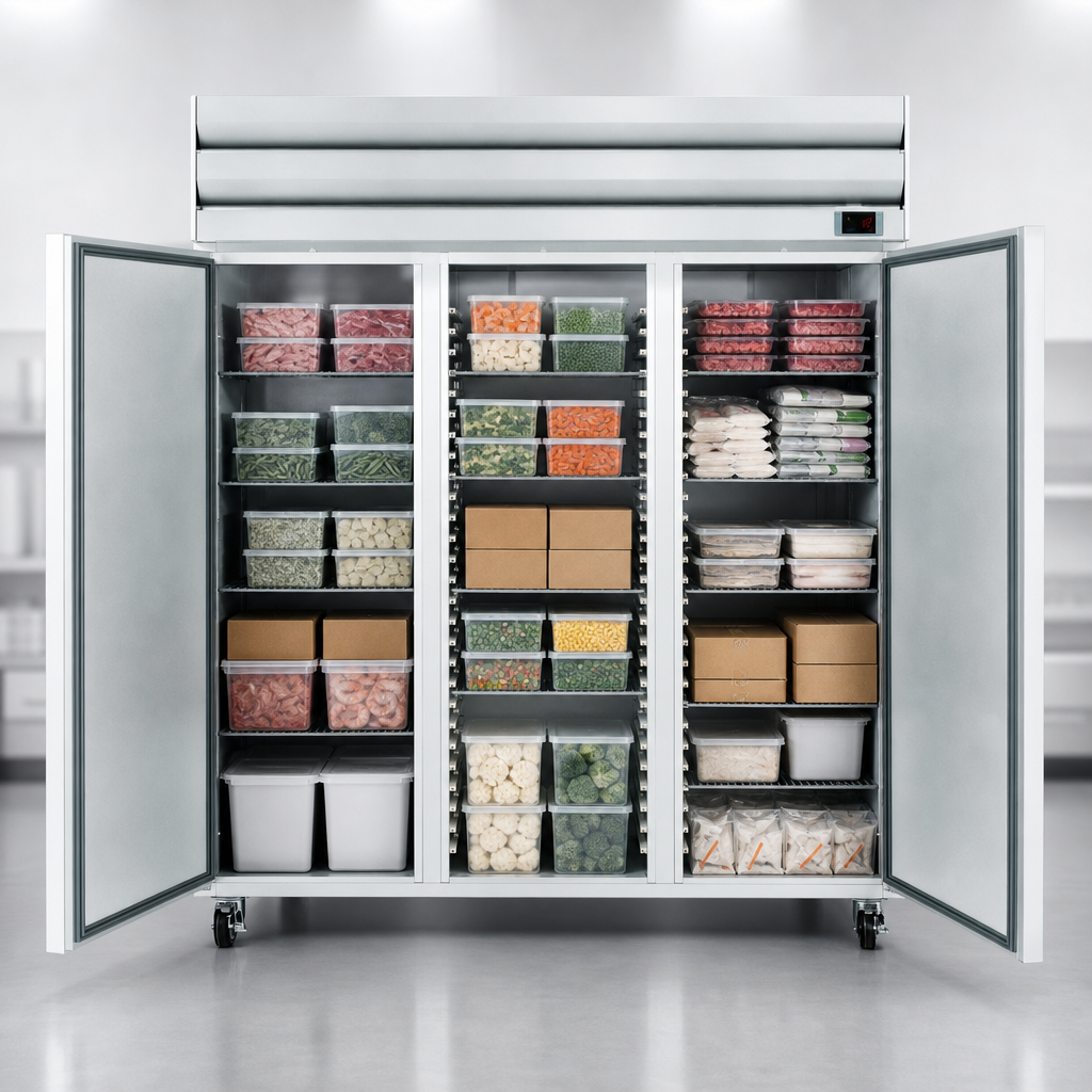 Three-Section Storage