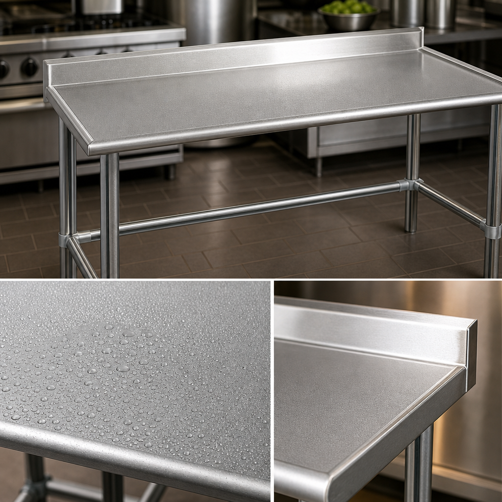 14-Gauge 300 Series Stainless Steel Top