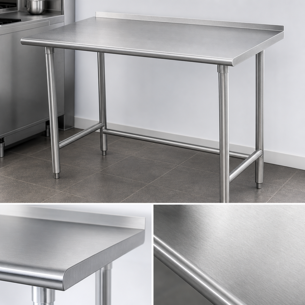 16 Gauge 430 Stainless Steel Top