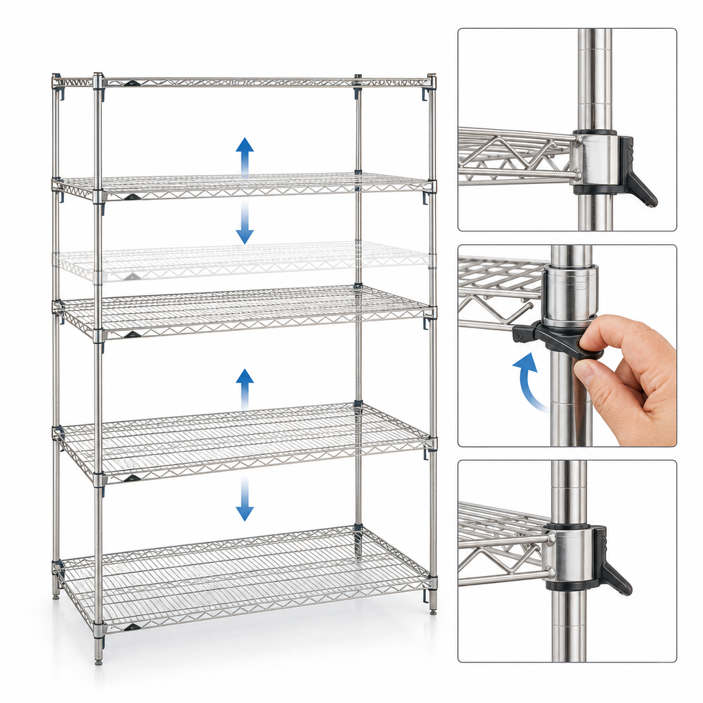 Super Adjustable Shelf Design