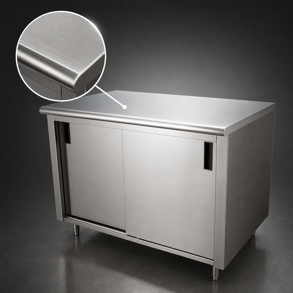 16 Gauge 304 Stainless Steel Top