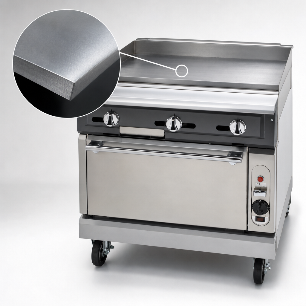 3/4-Inch Polished Steel Plate