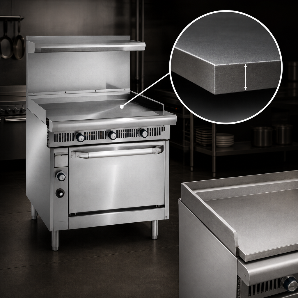 1-Inch Thick Griddle Plate