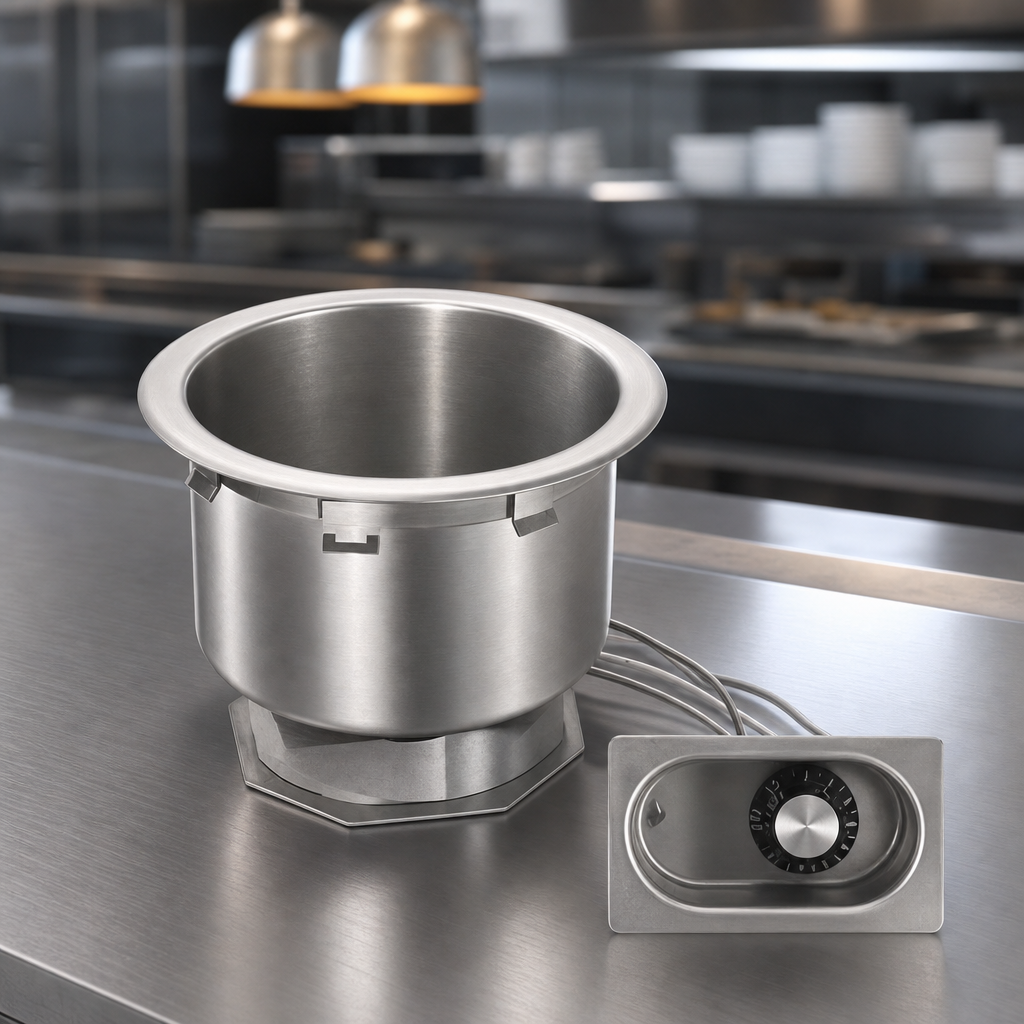 One-Piece Deep-Drawn Stainless Steel Construction