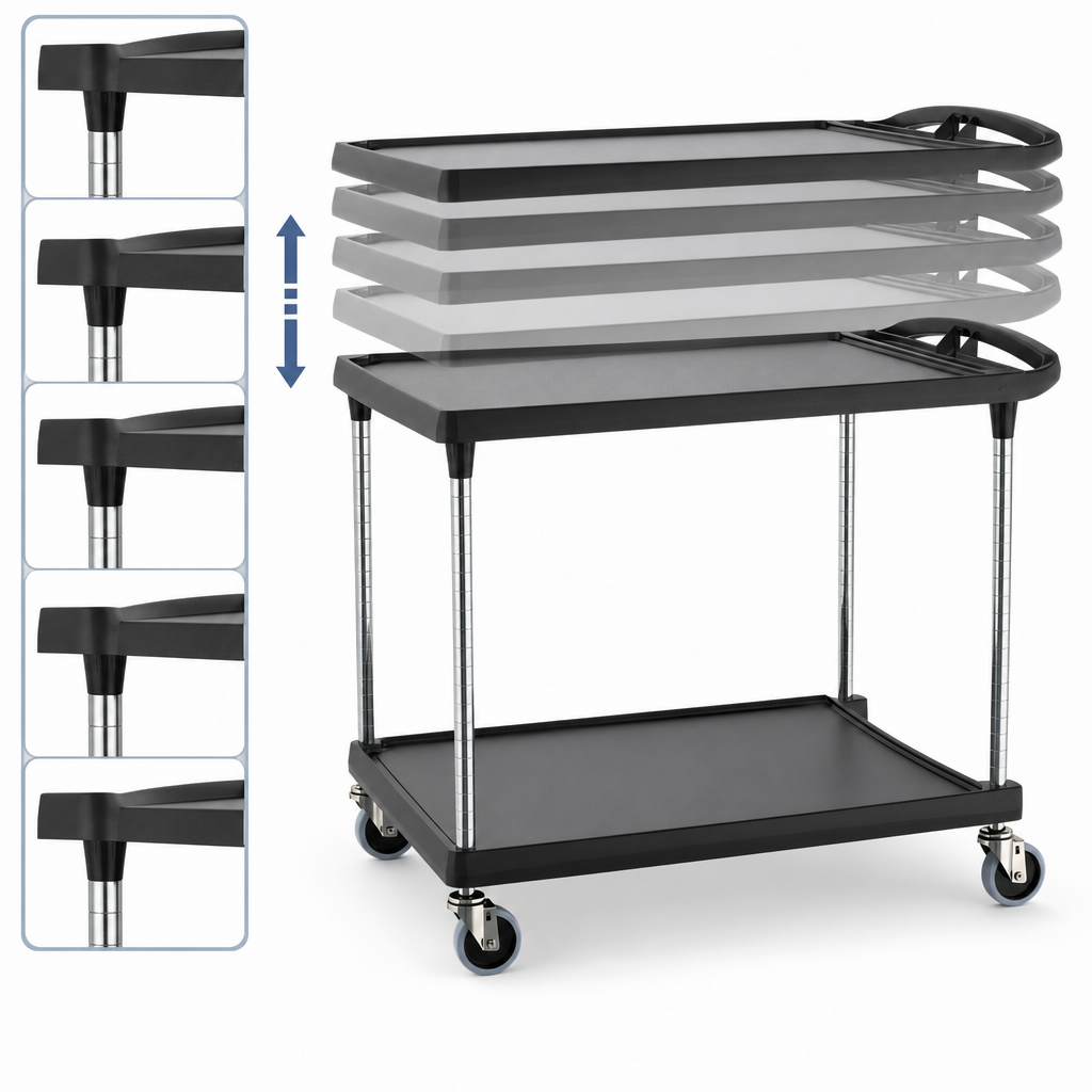 Adjustable Height Top Shelf