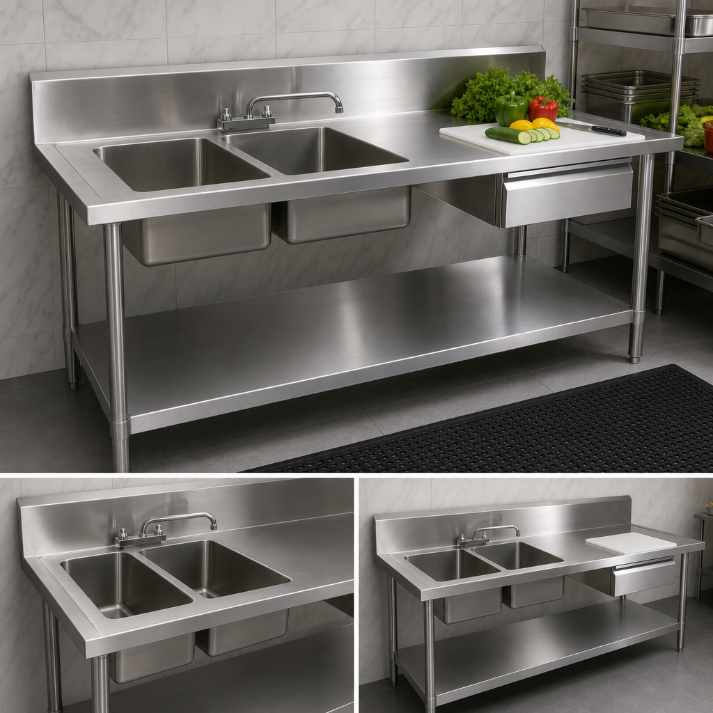 Left-End Dual Sink Layout