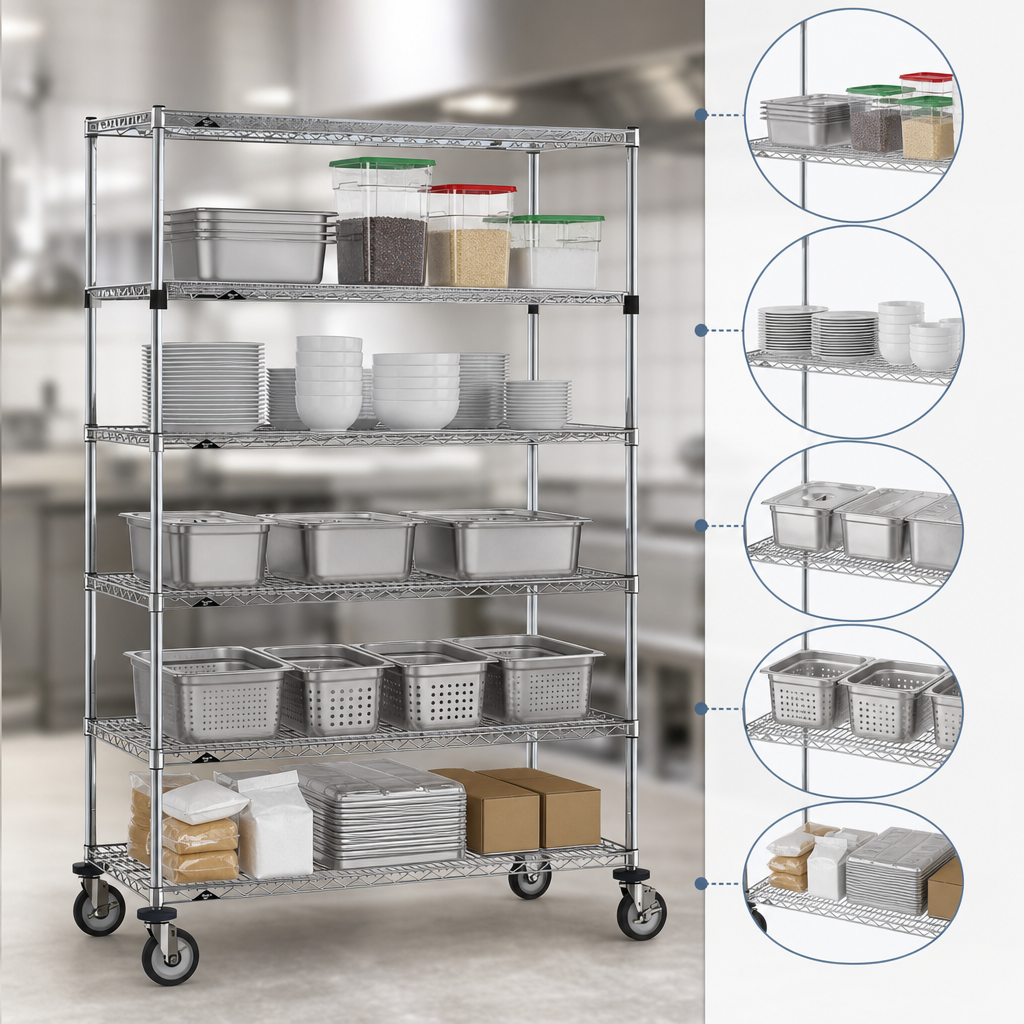 Five-Tier Storage