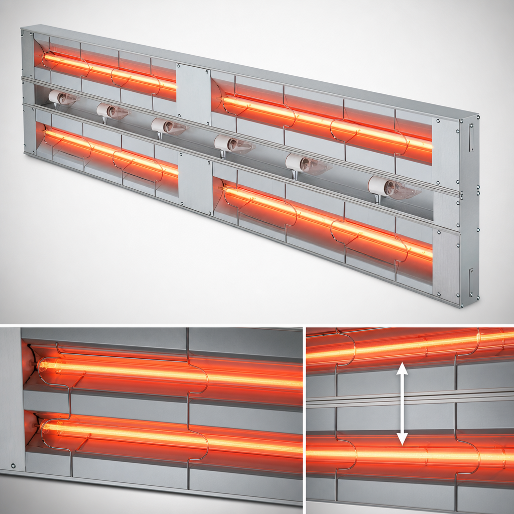 Double Heater Rod Housing
