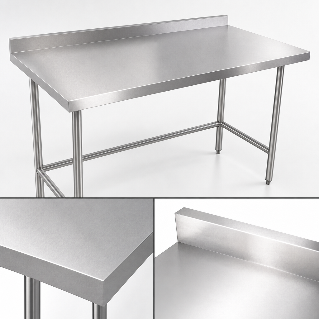 18-Gauge Stainless Steel Top