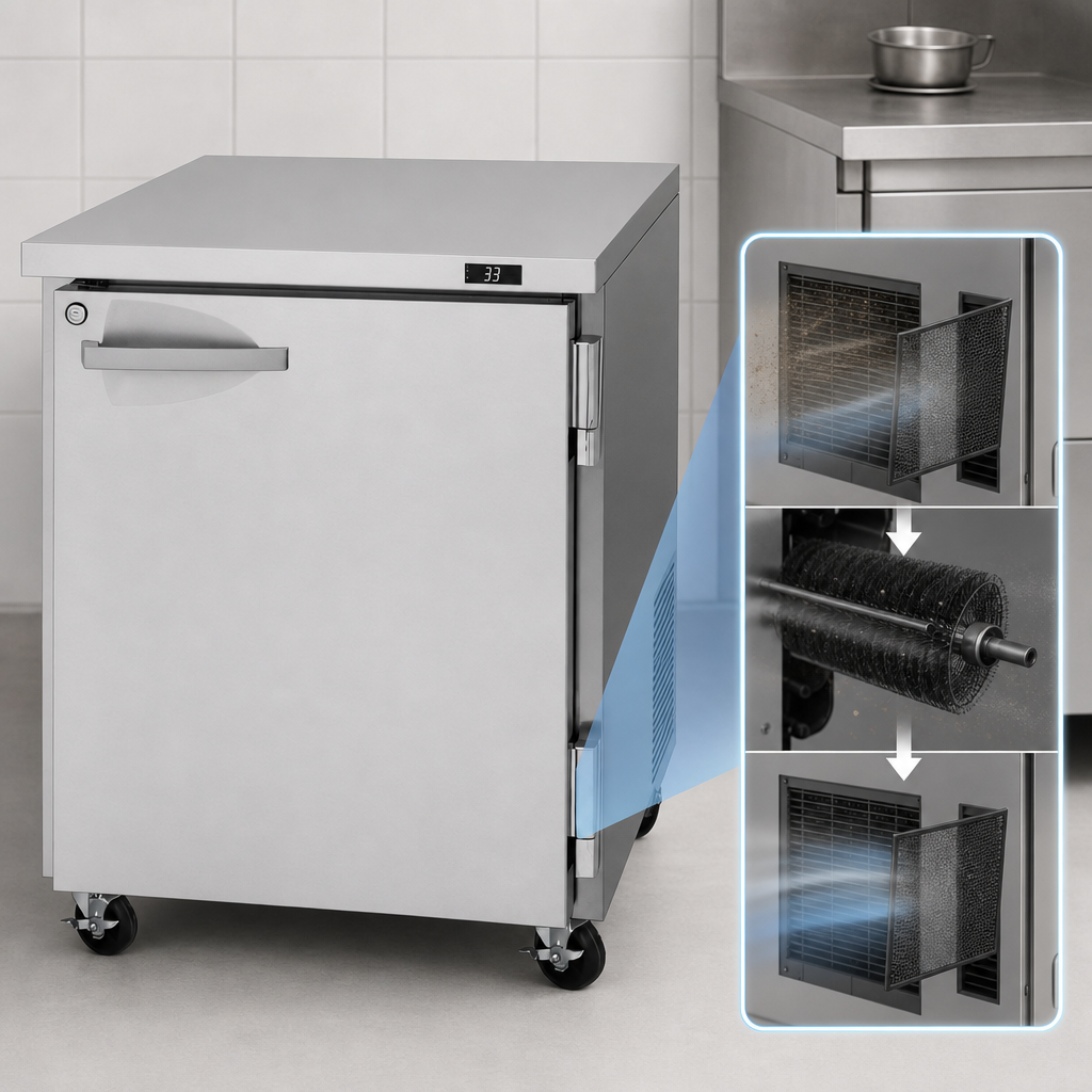 Self-Cleaning Condenser