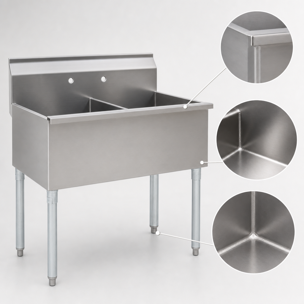 Square Corner, Fuse-Welded Construction