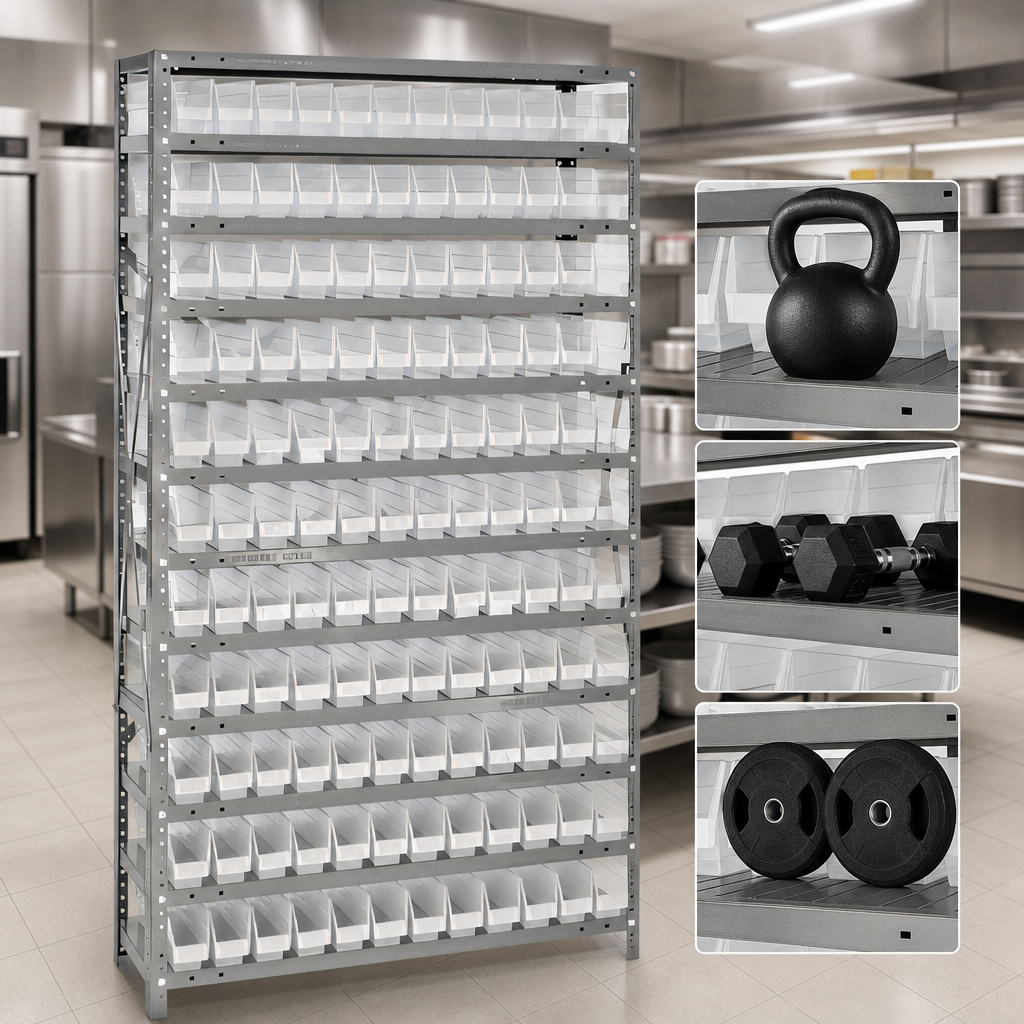 Heavy-Duty Shelf Capacity