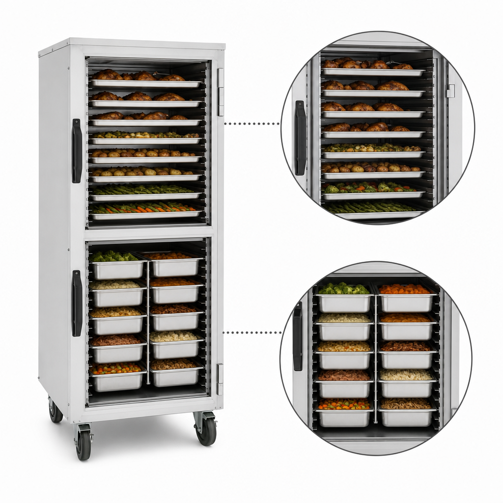 Dual Pan Capacity